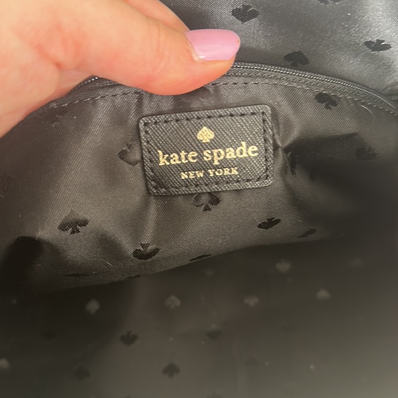 Black Kate Spade Crossbody Purse - Picture 5 of 8